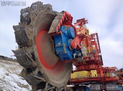 開眼了!7.8億礦山系統!亞洲最大輪斗挖掘機!